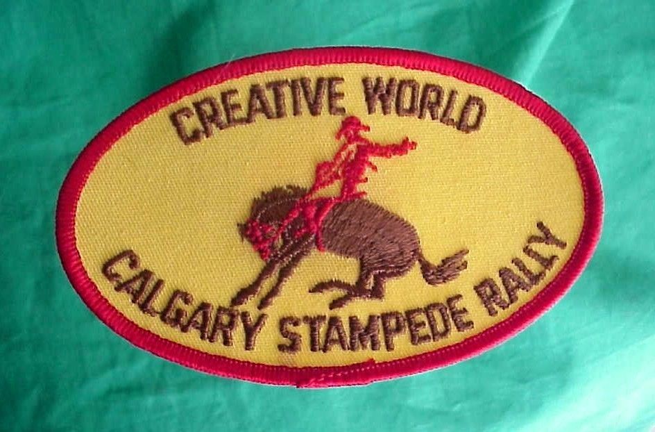 Creative World Calgary Stampede Rally Patch