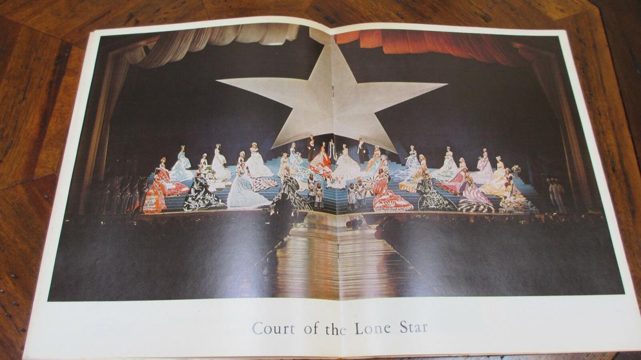 RARE 1976 Order of the Alamo~Coronation Program ~ Fiesta~ San Antonio TEXAS