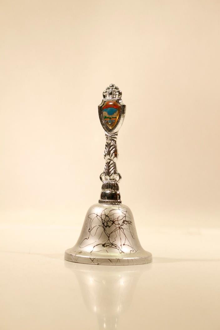 Vintage YOSEMITE National Park (Souvenir Collectible Bell, Silver Plated) Japan