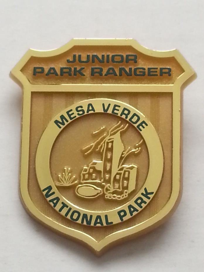 JUNIOR PARK RANGER BADGE - Mesa Verde National Park MVNP  NPS