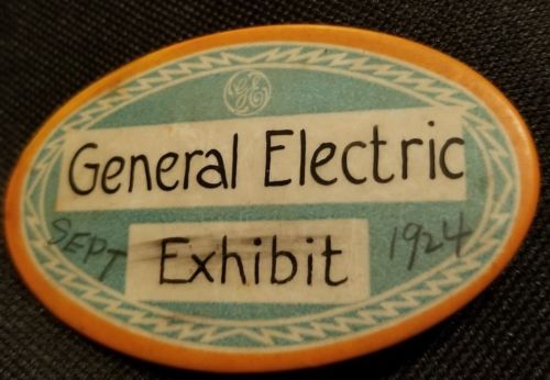 1924 General Electric Exhibit gate Pass Schenectady Progress Exhibition New York