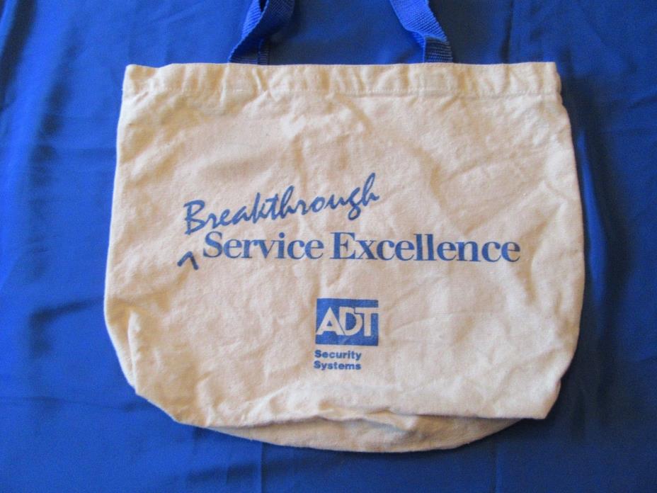 ADT Security Systems Original Canvas Tote/Bag