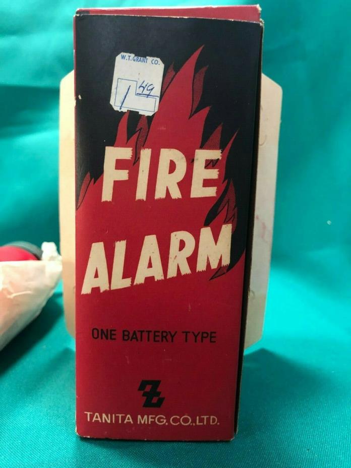 Two New Vintage Tanita Fire Alarm Light