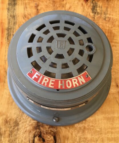Edwards Adaptahorn Fire Horn 364 A 10v 3 Amp Vintage