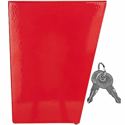 ULTIMATE SECURITY FIRE BOX for Doors Gates and Public Spaces Durable Bright Red