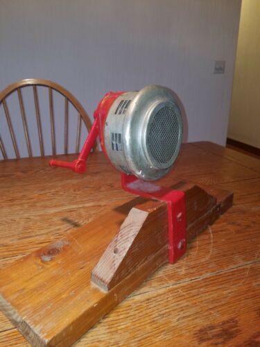 Sterling Fire Horn Type H Hand Crank Siren Inter-State Machine Products