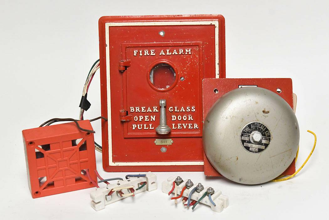 INDUSTRIAL FIRE ALARM, AUTOCALL BELL AND SIREN  BREAK GLASS