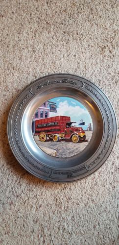 Platinum fire engine plate