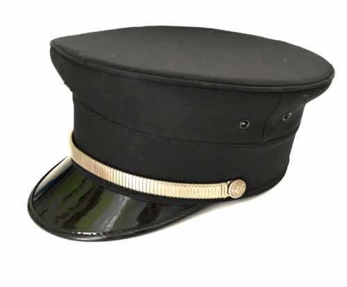 EUC Midway Cap Co FD Bell Crown Cap 7 1/8 Fire Dept Uniform