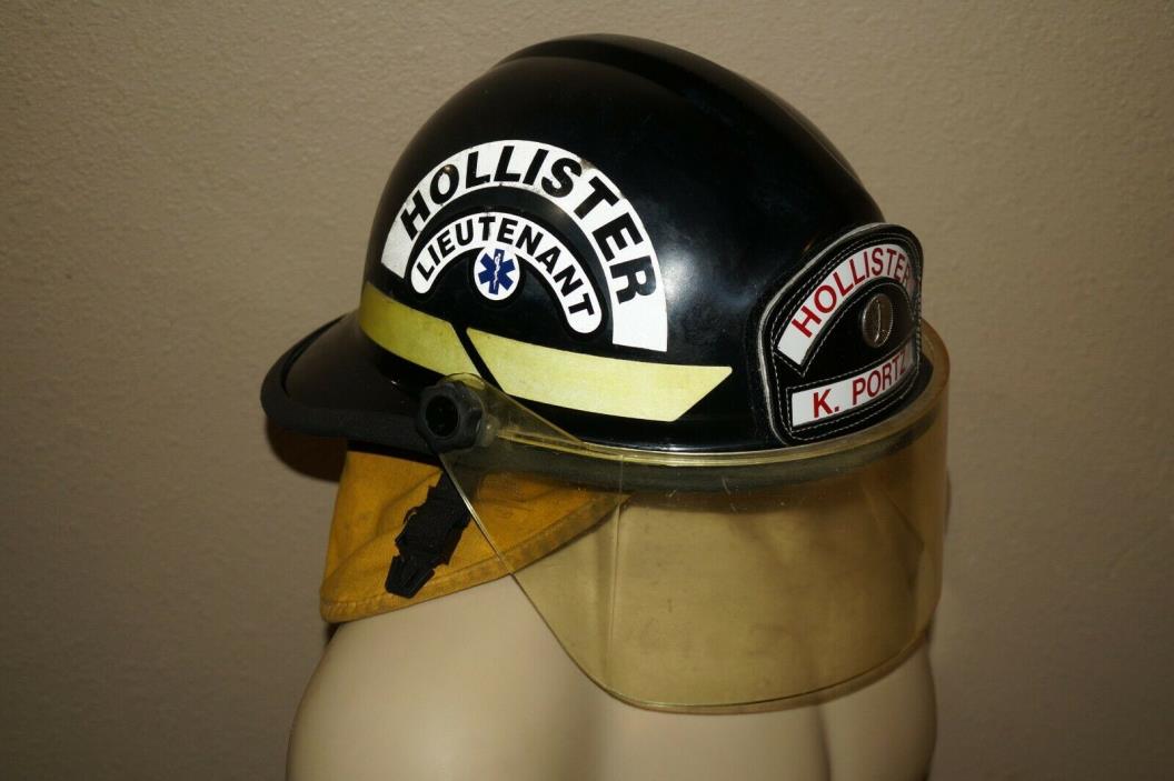 Hollister Missouri Lieutenant Bullard Firedome PX Firefighter Helmet with Visor