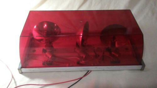 code 3 pse force 4 sd vintage classic obsolete mini warning light bar lightbar
