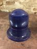 Vintage Blue Fire truck Light Lense LS347
