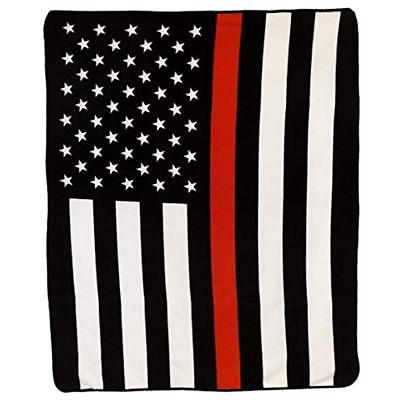 Infinity Bed Blankets Republic Thin Red Line - Support Local Firemen Home