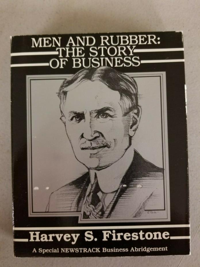 Men and Rubber: The Story of Business Harvey S Firestone 2 cassette G+ 190306
