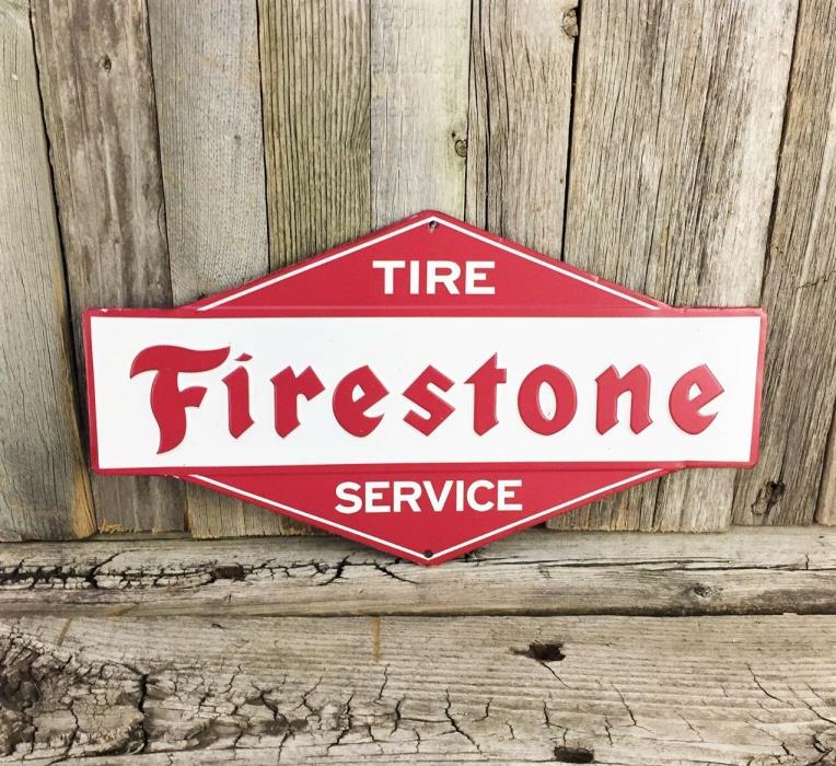 Firestone Tire Service Tires Embossed 11