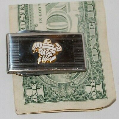 Vintage Advertising Money Clip & Tool - Michelin Tires - with Michelin Man Logo