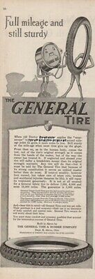 General Tire & Rubber Akron OH Ohio Dr Speedometer Car Automobile Tires 1918 Ad