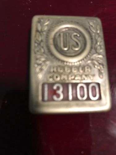 US RUBBER COMPANY Old United States Rubber Company) Pre-WW2 enamel pin badge GJS