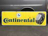 VERY RARE Vintage Large Continental Tires Porcelain Advertisement Sign Gas Oil