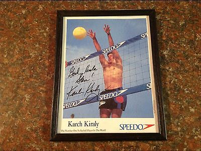 KARCH KIARLY authentic AUTOGRAPH AVP BEACH volleyball UCLA bruins!!