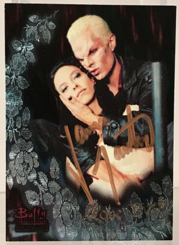 Buffy Vampire Slayer Autograph Signed James Marsters Spike Love Bites B6 Card