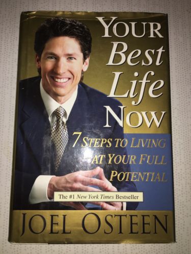 JOEL OSTEEN Signed Book YOUR BEST LIFE NOW w/COA *RARE* Pastor Preacher