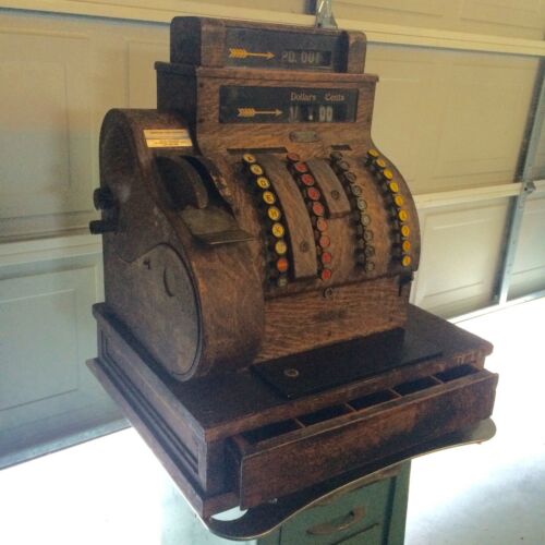Vintage National cash register