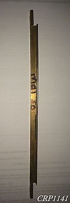 VERY RARE OLD/ORIG Sm BRNZ Mdl 50 Nat'l Candy Cash Register Coin Shelf Thin Bar