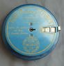 ANTIQUE ROUND ADD A COIN BANK-Blue-Home Federal Savings And Loan-Tulsa Oklahoma-