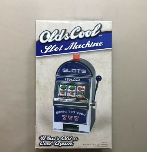 Mini Slot Machine Coin Bank by OldsCool