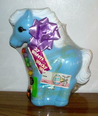 Vintage My Little Pony Large Piggy Bank Sealed with Original Candy Easter Gift