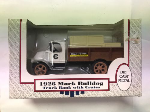 ERTL Replica MAC 1926 Bull Dog COAST TO COAST TOTAL HARDWARE Truck Bank 1:38
