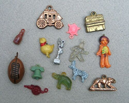Vintage Lot of Miniature Childrens Charms and Trinkets