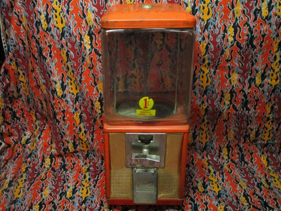 Vintage Northwestern 1 cent  gumball machine model 60