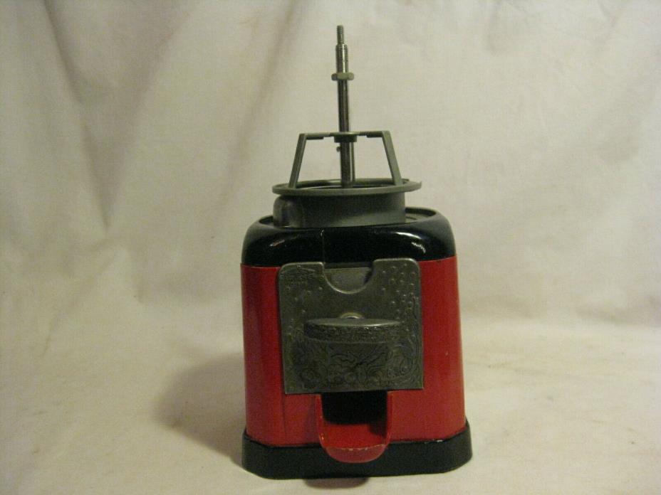 parts / repair vintage Carousel c. 1988 gum ball candy machine 88 red black *