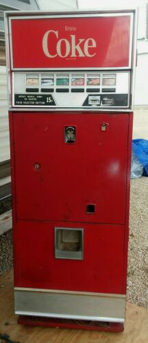 1960s Coca Cola Westinghouse WB 78 Soda Vending Machine Complete