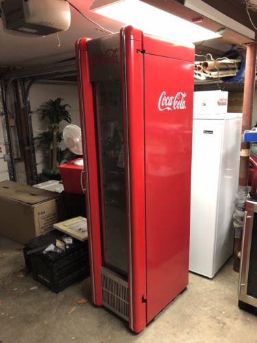 Slender-Modern Coca-Cola Refrigerator With That 1950’s Appeal