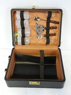 DESTINATIONS Portable Liquor Barware Travel Hard Case For Cocktail Liquor - NEW
