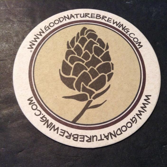 Beer Memorabilia Coaster/Mat Good Nature Brewing Inc.Hamilton, NY