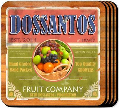 Coaster Set - Fruit Company