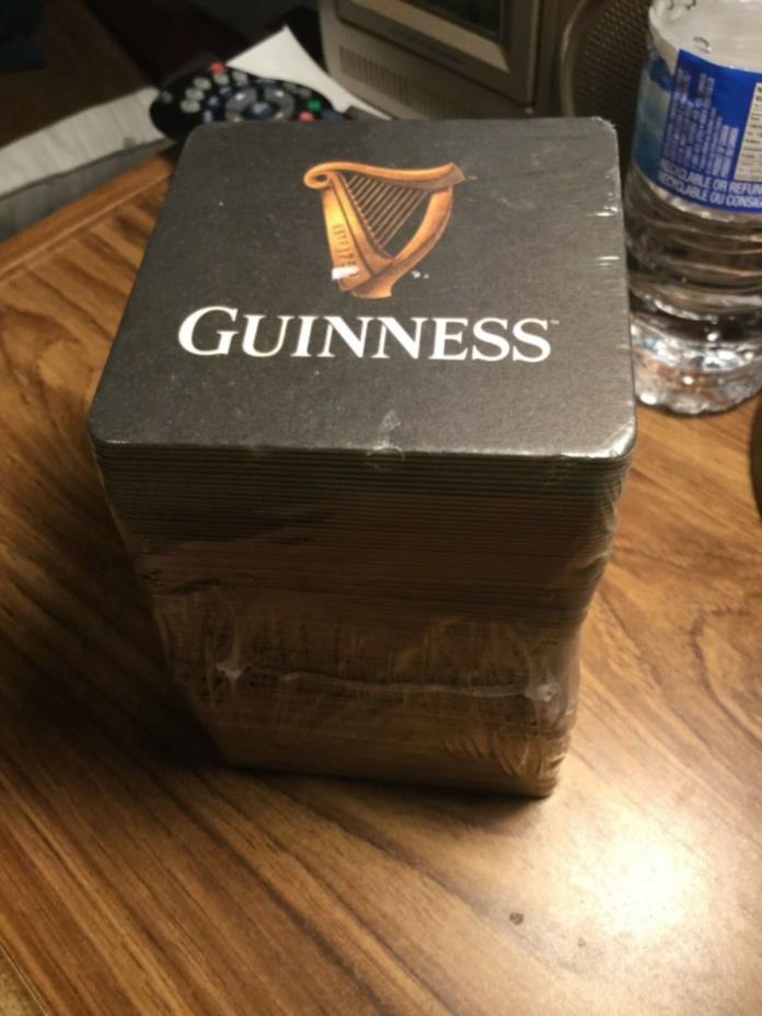 Guinness Beer Sealed Coasters - 80 Sealed See Pics