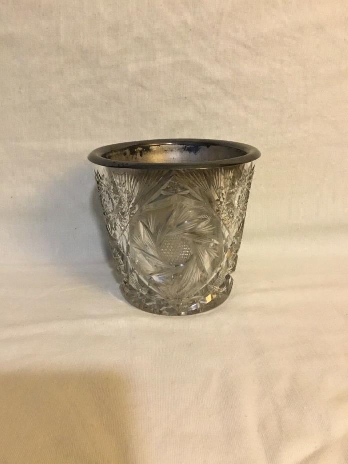 ABP American Brilliant Period—Ice Bucket w/ metal insert—5” x 5.5”