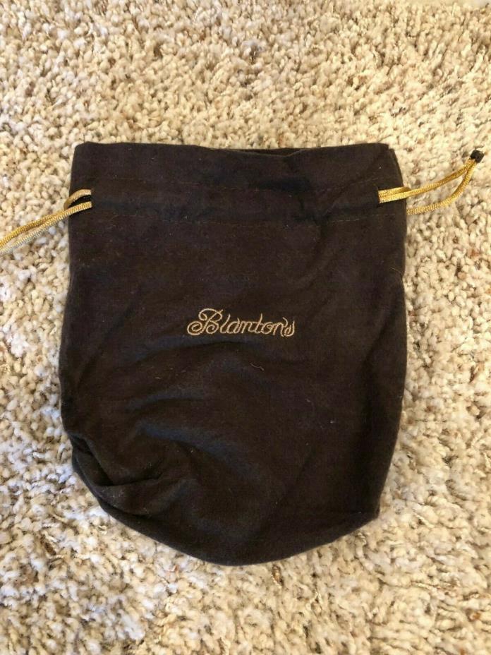 BLANTONS BOURBON BOTTLE BAG SLEEVE EXCELLENT CONDITION RARE BOURBON