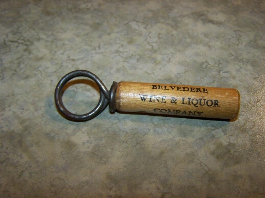 BALTIMORE MD.  CORKSCREW Belvedere Wine & Liquor Company Plaza 5311 Vintage