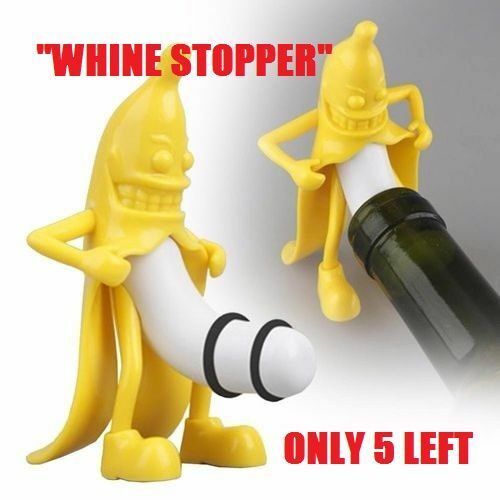THE “ WHINE STOPPER “ Be the Talk of the party cork replacement bottle stopper