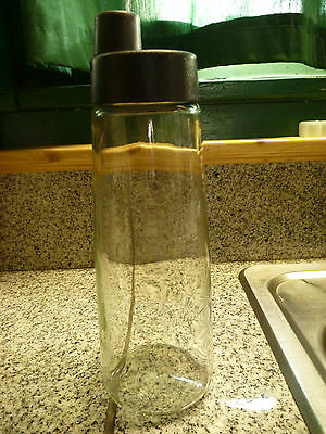 Clear Glass Liquor Bottle Shaker