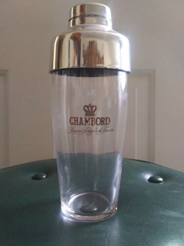 Royale Deluxe Chambord Liqueur Vintage glass mixer