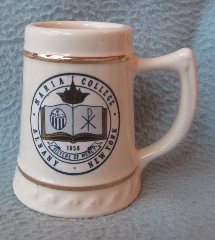 Maria College Albany New York Souvenir Shot Glass / Mini Mug
