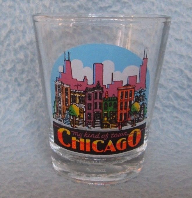 My Kind of Town Chicago Souvenir Shot Glass