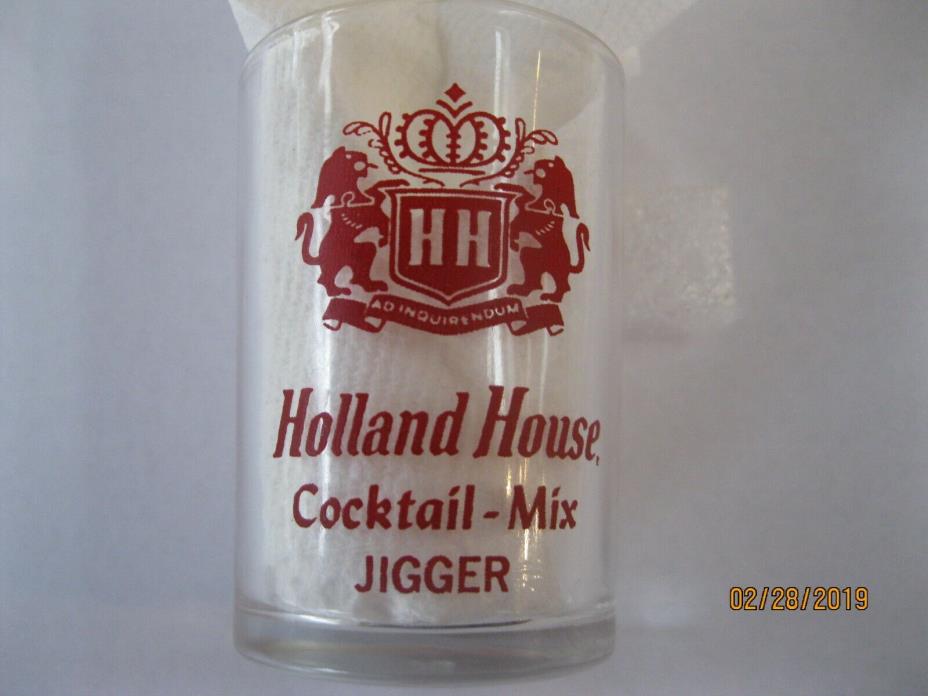 HOLLAND HOUSE COCKTAIL MIX JIGGER Measuring 1.5 oz Shot glass
